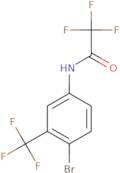 N-[4-Bromo-3-(trifluoromethyl)phenyl]-2,2,2-trifluoroacetamide