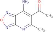 1-(7-Amino-5-methyl-[1,2,5]oxadiazolo[3,4-b]pyridin-6-yl)-ethanone