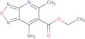 7-Amino-5-methyl-[1,2,5]oxadiazolo[3,4-b]pyridine-6-carboxylic acid ethyl ester