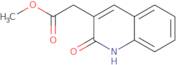 Methyl 2-(2-oxo-1,2-dihydroquinolin-3-yl)acetate