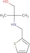 2-Methyl-2-[(thiophen-2-ylmethyl)amino]propan-1-ol