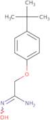 2-(4-tert-Butylphenoxy)-N'-hydroxyethanimidamide