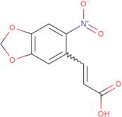 (2E)-3-(6-Nitro-1,3-dioxaindan-5-yl)prop-2-enoic acid