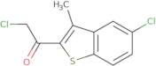 2-Chloro-1-(5-chloro-3-methyl-1-benzo[b]thien-2-yl)ethan-1-one