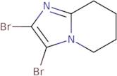 2,3-dibromo-5H,6H,7H,8H-imidazo[1,2-a]pyridine