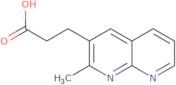 3-(2-Methyl-1,8-naphthyridin-3-yl)propanoic acid