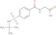 2-{[4-(tert-Butylsulfamoyl)phenyl]formamido}acetic acid