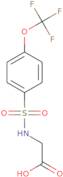 2-[4-(Trifluoromethoxy)benzenesulfonamido]acetic acid