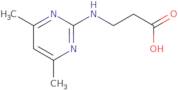 3-(4,6-Dimethyl-pyrimidin-2-ylamino)-propionic acid