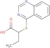 2-(Quinazolin-4-ylsulfanyl)butanoic acid