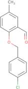 2-((4-Chlorobenzyl)oxy)-5-methylbenzaldehyde