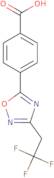 4-[3-(2,2,2-Trifluoroethyl)-1,2,4-oxadiazol-5-yl]benzoic acid