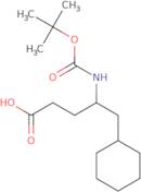 4-{[(tert-Butoxy)carbonyl]amino}-5-cyclohexylpentanoic acid