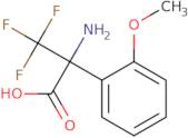 2-Amino-3,3,3-trifluoro-2-(2-methoxyphenyl)propanoic acid