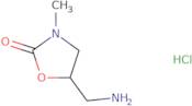 (5R)-5-(Aminomethyl)-3-methyl-1,3-oxazolidin-2-one hydrochloride