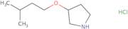 (3R)-3-(3-Methylbutoxy)pyrrolidine hydrochloride