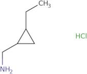 rac-[(1R,2R)-2-Ethylcyclopropyl]methanamine hydrochloride