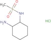 rac-N-[(1R,2R)-2-Aminocyclohexyl]methanesulfonamide hydrochloride