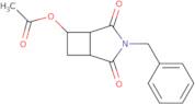 rac-(1R,5R,6S)-3-Benzyl-2,4-dioxo-3-azabicyclo[3.2.0]heptan-6-yl acetate