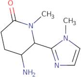 rac-(5R,6R)-5-Amino-1-methyl-6-(1-methyl-1H-imidazol-2-yl)piperidin-2-one