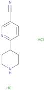6-(Piperidin-4-yl)pyridine-3-carbonitrile dihydrochloride
