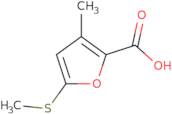 3-Methyl-5-(methylsulfanyl)furan-2-carboxylic acid