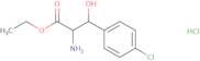 Ethyl 2-amino-3-(4-chlorophenyl)-3-hydroxypropanoate hydrochloride