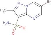 6-Bromo-2-methylpyrazolo[1,5-a]pyrimidine-3-sulfonamide