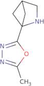 1-(5-Methyl-1,3,4-oxadiazol-2-yl)-2-azabicyclo[2.1.1]hexane