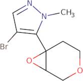 4-Bromo-5-{3,7-dioxabicyclo[4.1.0]heptan-6-yl}-1-methyl-1H-pyrazole