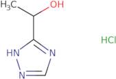 1-(4H-1,2,4-Triazol-3-yl)ethan-1-ol hydrochloride