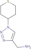 (1-(Tetrahydro-2H-thiopyran-4-yl)-1H-1,2,3-triazol-4-yl)methanamine