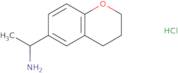 1-(3,4-Dihydro-2H-1-benzopyran-6-yl)ethan-1-amine hydrochloride