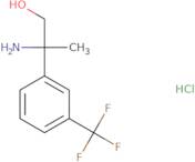 2-Amino-2-[3-(trifluoromethyl)phenyl]propan-1-ol hydrochloride