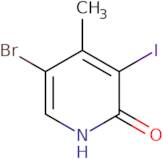 5-Bromo-3-iodo-4-methylpyridin-2-ol