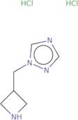 1-[(Azetidin-3-yl)methyl]-1H-1,2,4-triazole dihydrochloride