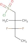 3,3-Difluoro-2,2-dimethylpentane-1-sulfonyl chloride