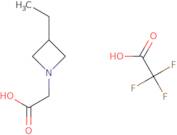 2-(3-Ethylazetidin-1-yl)acetic acid, trifluoroacetic acid