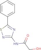 2-Hydroxy-N-(5-phenyl-1,2,4-thiadiazol-3-yl)acetamide