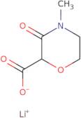 Lithium 4-methyl-3-oxomorpholine-2-carboxylate