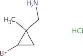(2-Bromo-1-methylcyclopropyl)methanamine hydrochloride
