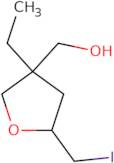 [3-Ethyl-5-(iodomethyl)oxolan-3-yl]methanol