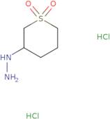 (Tetrahydro-​1,​1-​dioxido-​2H-​thiopyran-​3-​yl)​-hydrazine hydrochloride