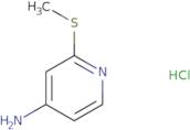 2-(Methylsulfanyl)pyridin-4-amine hydrochloride