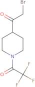 1-[4-(2-Bromoacetyl)piperidin-1-yl]-2,2,2-trifluoroethan-1-one