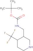 tert-Butyl N-{[4-(trifluoromethyl)piperidin-3-yl]methyl}carbamate