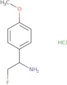 2-Fluoro-1-(4-methoxyphenyl)ethan-1-amine hydrochloride