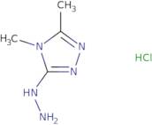 3-Hydrazinyl-4,5-dimethyl-4H-1,2,4-triazole hydrochloride