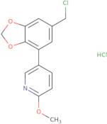 5-[6-(Chloromethyl)-1,3-dioxaindan-4-yl]-2-methoxypyridine hydrochloride