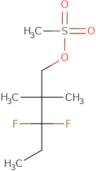 3,3-Difluoro-2,2-dimethylpentyl methanesulfonate